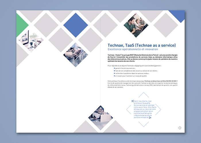 interieur de la brochure